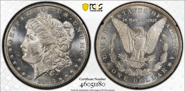 1883-CC $1 MS63PL