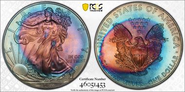 2009 $1 Silver Eagle MS68