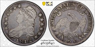 1812/1 50C Large 8 N1