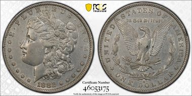 1882-O $1 N1
