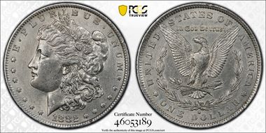 1882-O $1 N1