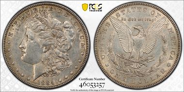 1884 $1 N1