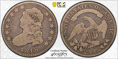 1818 25C Browning 8 VG8