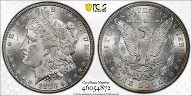 1883-CC $1 MS63