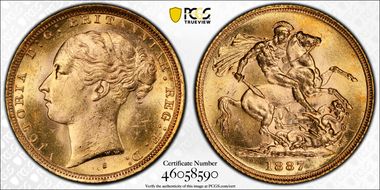 1887-S Sov S-3858E St. George MS63