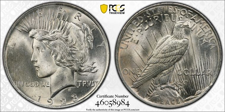 Cert 46058984 - Coin Image