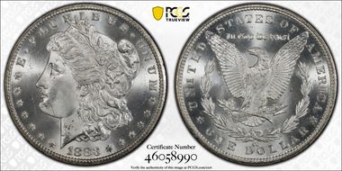 1883-CC $1 MS65