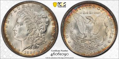 1884-O $1 MS65
