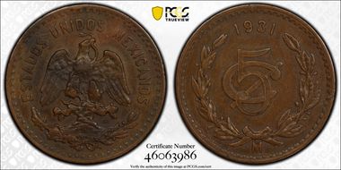 1931-Mo 5C AU53BN