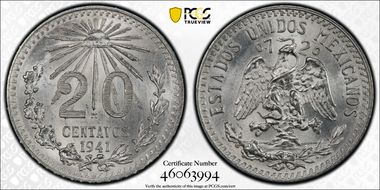 1941-M 20C MS66