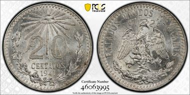 1941-M 20C MS64