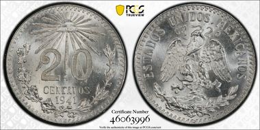 1941-M 20C MS66