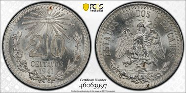1941-M 20C MS65