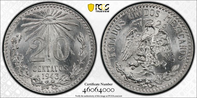 Cert 46064000 - Coin Image