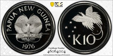 1976-FM 10 Kina PR69DCAM