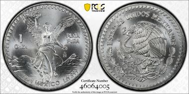 1994-Mo Onza Libertad Ag MS67