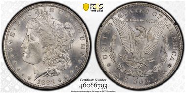 1883-CC $1 GSA Hoard MS65