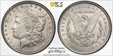 1889 $1 MS63
