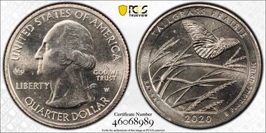 2020-W 25C Tallgrass Prairie NP V75 MS65