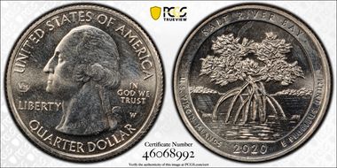 2020-W 25C Salt River Bay NP V75 MS65