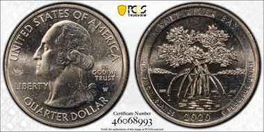 2020-W 25C Salt River Bay NP V75 MS65