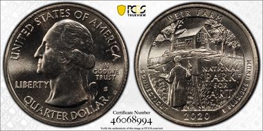 2020-S 25C Weir Farm NP MS66