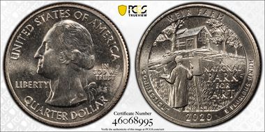 2020-S 25C Weir Farm NP MS66