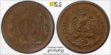 1915-Mo 1C 16mm KM-416 MS65BN