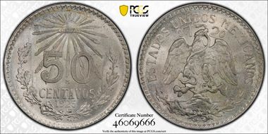 1925-M 50C MS65+