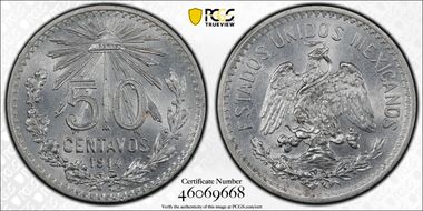 1914-M 50C MS64