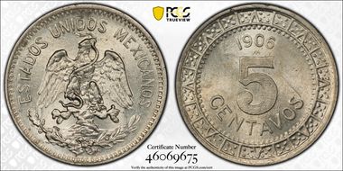 1906/5-Mo 5C MS64