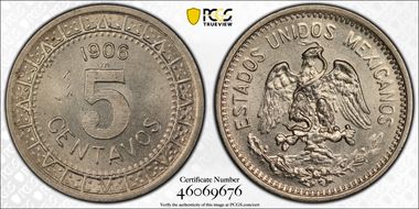 1906-M 5C KM-421 MS64