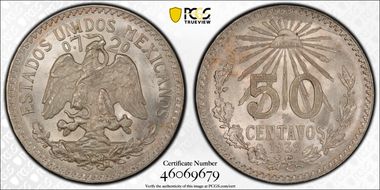 1939-M 50C KM-447  Ag MS66