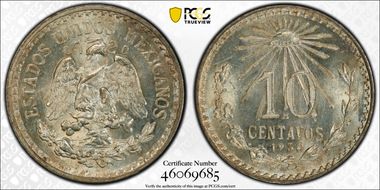 1930-M 10C KM-431 Ag MS66