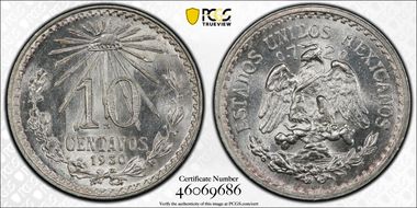 1930-M 10C KM-431 Ag MS66+