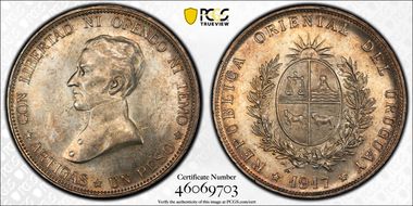 1917 Peso KM-23 MS62