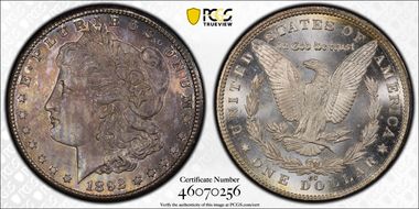 1892-CC $1 MS64