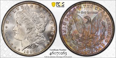 1897 $1 MS64