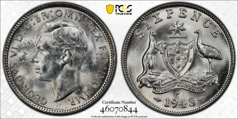 Cert 46070844 - Coin Image