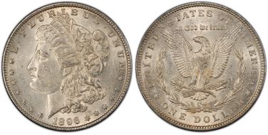 1896 $1 AU55
