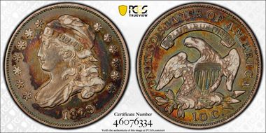 1829 10C Small 10C XF45