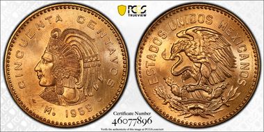 1959-Mo 50C KM-450 MS66RD