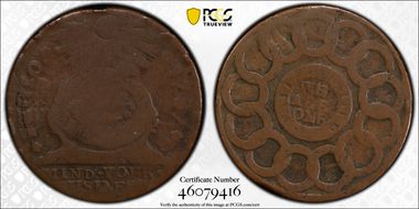 1787 Fugio 1C Newman 18-U N1BN