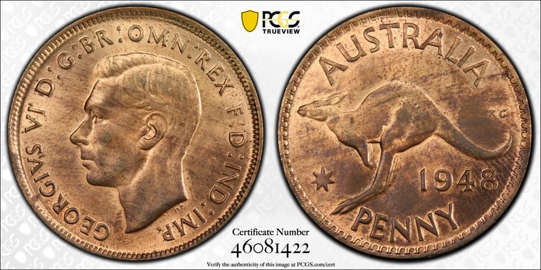 Cert 46081422 - Coin Image