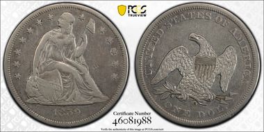 1859-O $1 N1