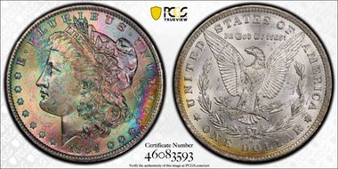 1884-O $1 MS65