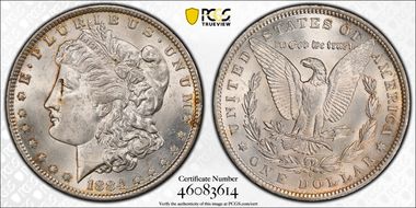 1884-O $1 MS62