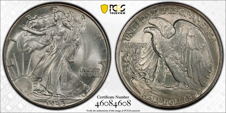 Cert 46084608 - Coin Image