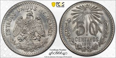 1912-M 50C MS65