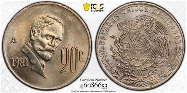 1981/1982-Mo 20C MS65